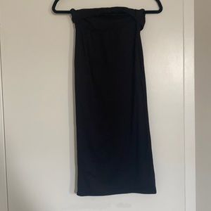 Forever 21 midi cut out tube top dress